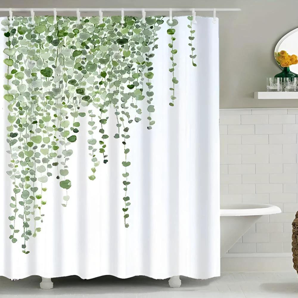 Leaf Drop Vine Shower Curtain