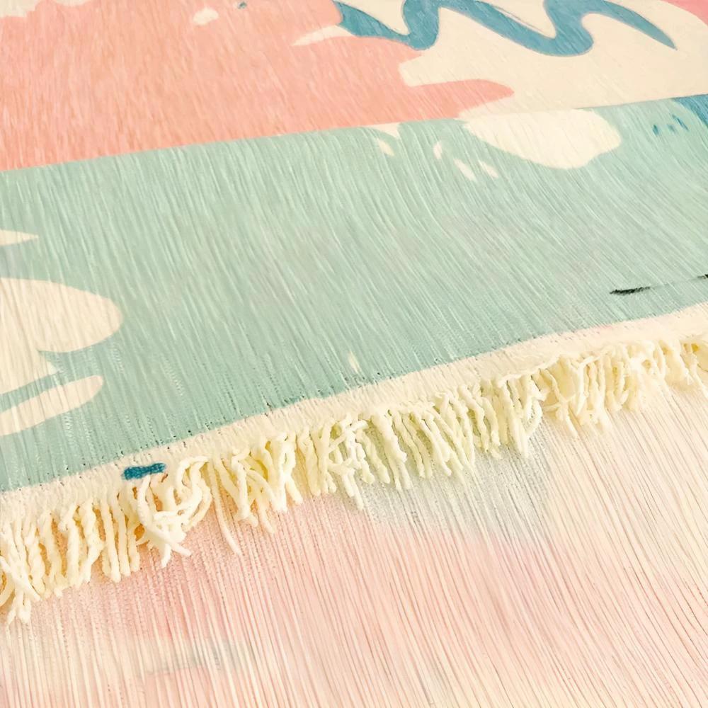 Whimsical Watercolor Sofa Cover