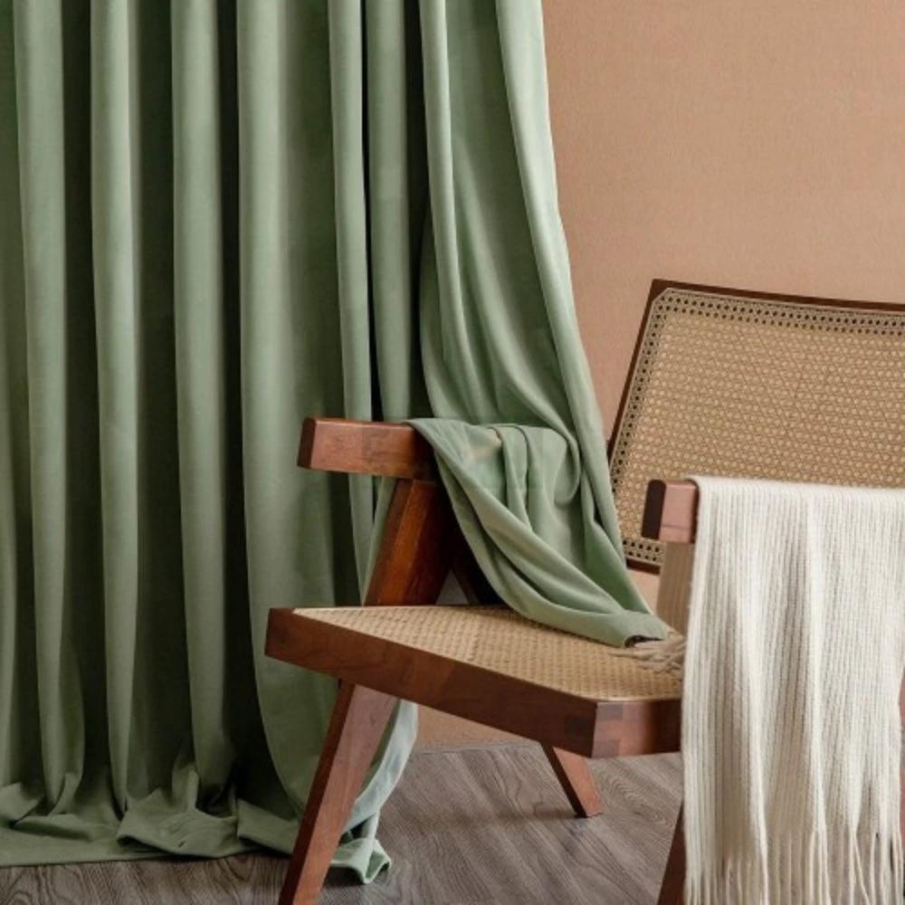 Elegant Soft Velvet Curtain Drapes