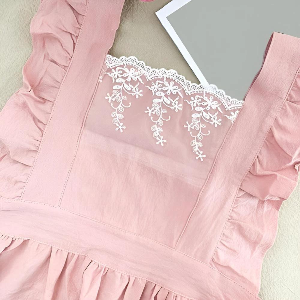 Blush Belle Ruffle Apron