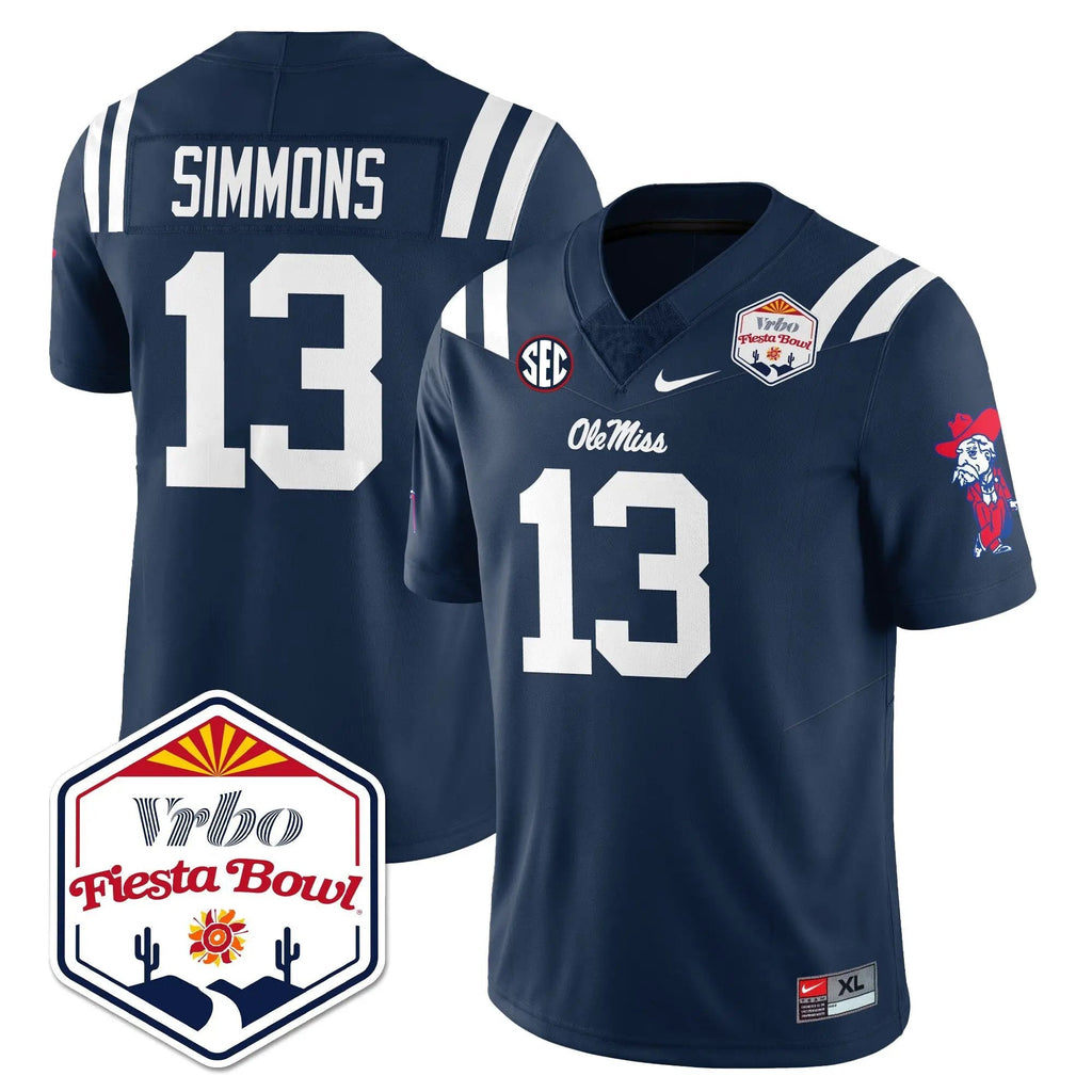 Men Ole Miss Rebels Football Vapor Limited Jersey - Vrbo Fiesta Bowl