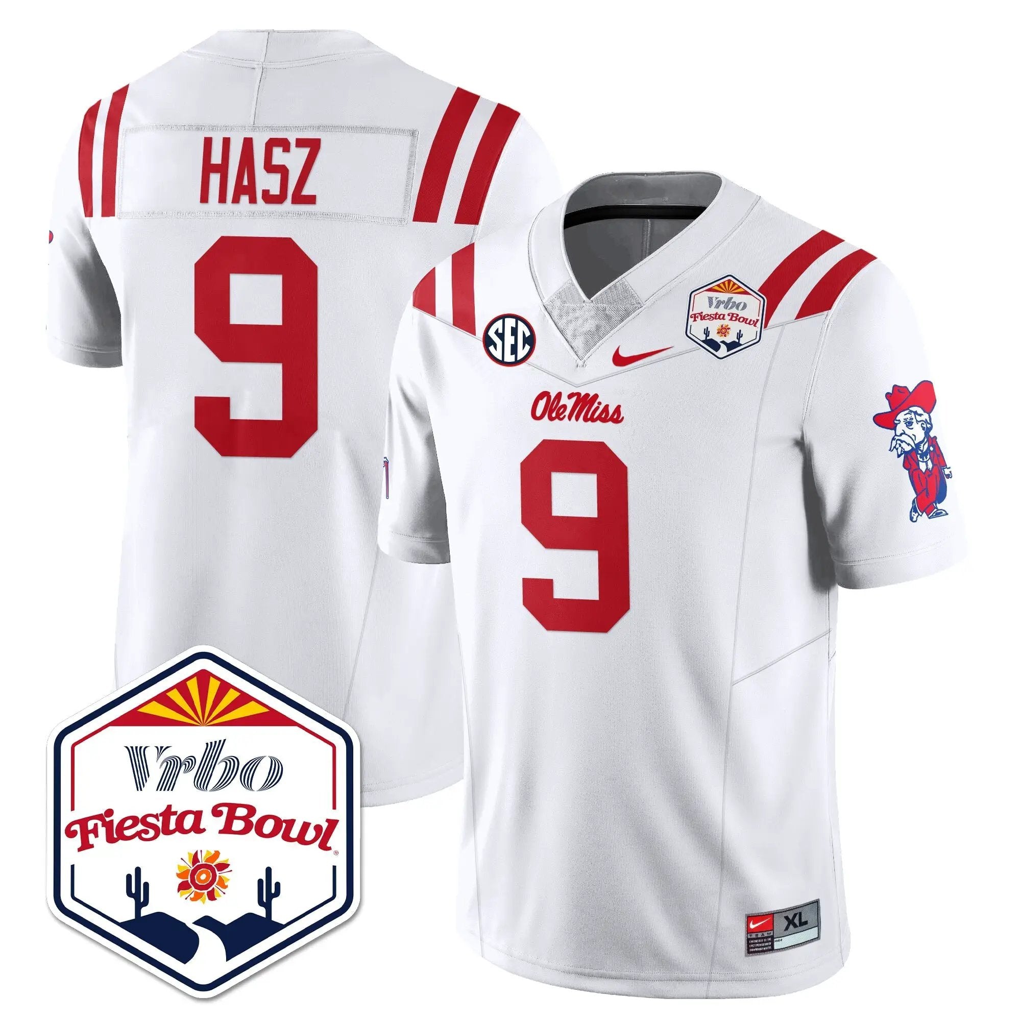 Men Ole Miss Rebels Football Vapor Limited Jersey - Vrbo Fiesta Bowl