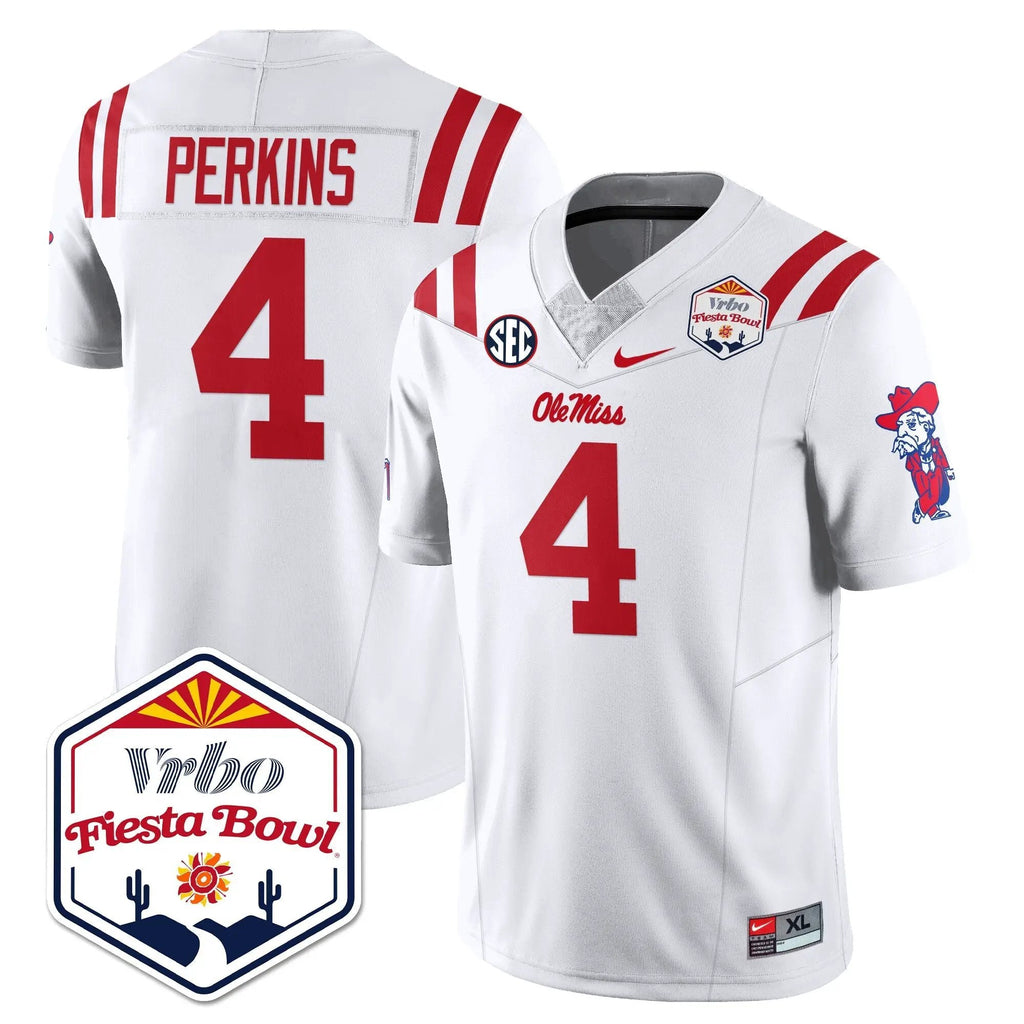 Men Ole Miss Rebels Football Vapor Limited Jersey - Vrbo Fiesta Bowl