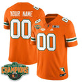 Miami Hurricanes Football Vapor Limited Custom Jersey V2 - Fiesta Bowl Champions
