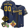 Custom Milwaukee Brewers 2026 Spring Training Vapor Limited Jersey - All Stitched