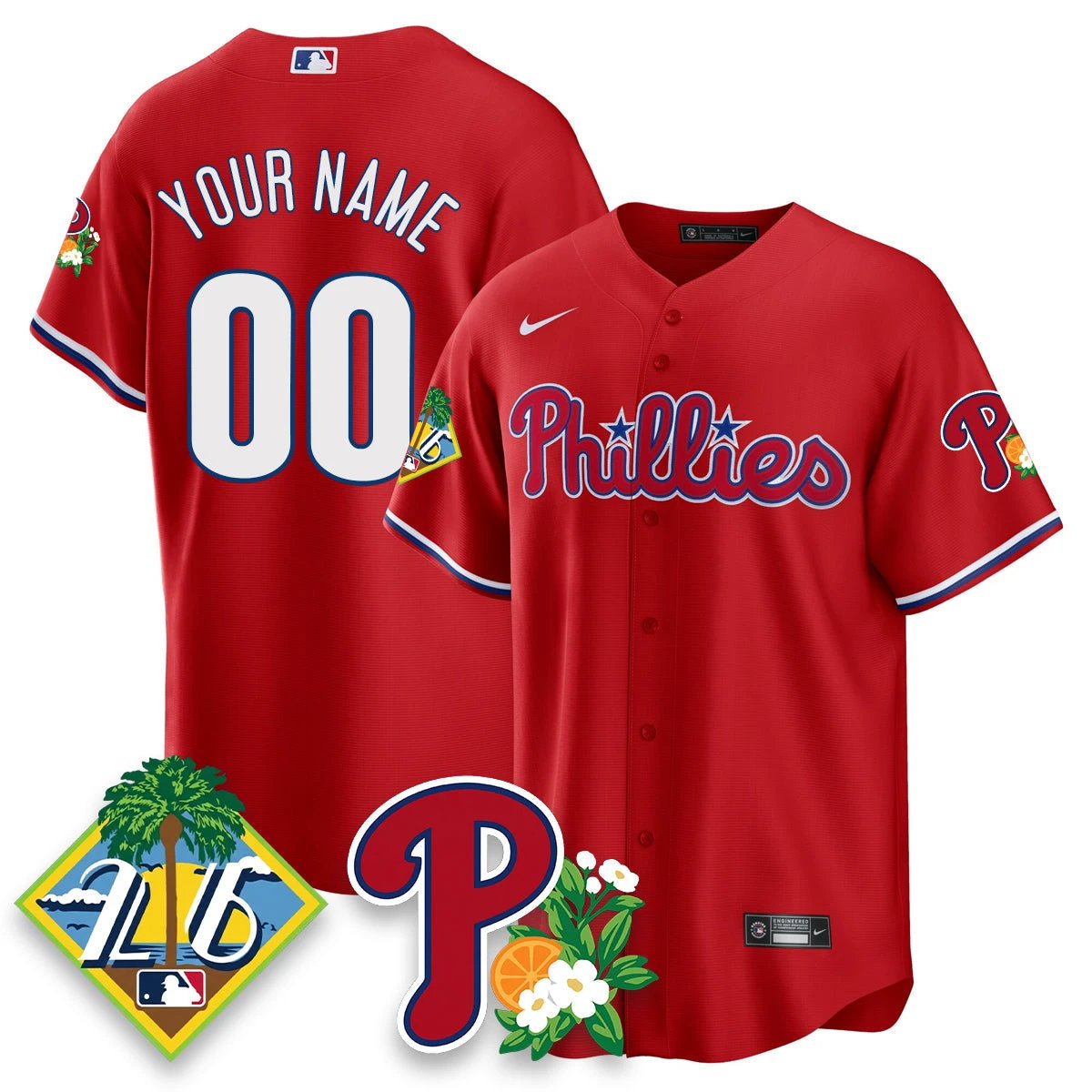 Custom Philadelphia Phillies 2026 Spring Training Vapor Limited Jersey - All Stitched