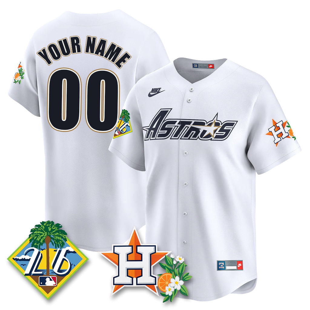 Houston Astros 2026 Spring Training Vapor Limited Jersey - All Stitched