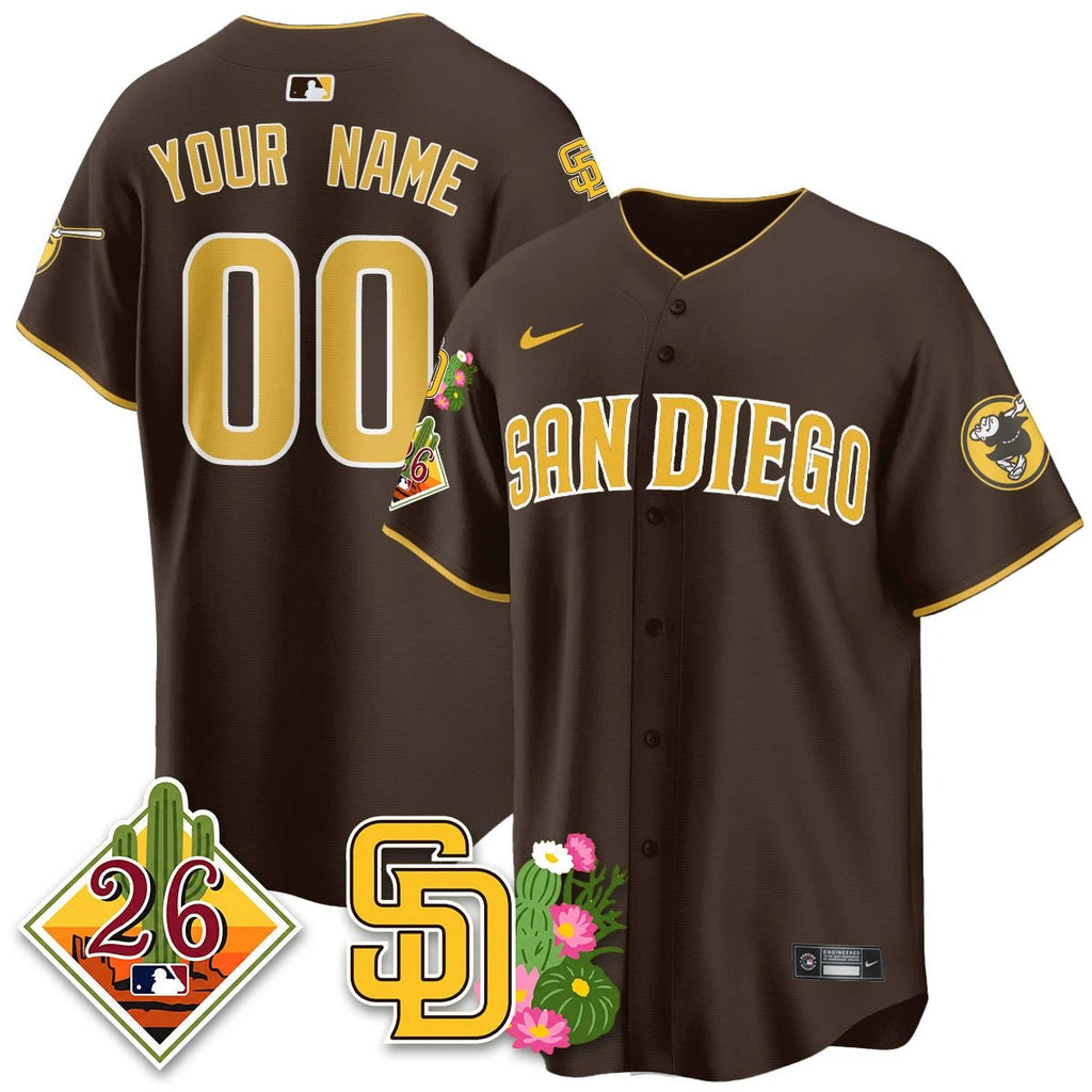 Men San Diego Padres 2026 Spring Training Vapor Limited Jersey - All Stitched
