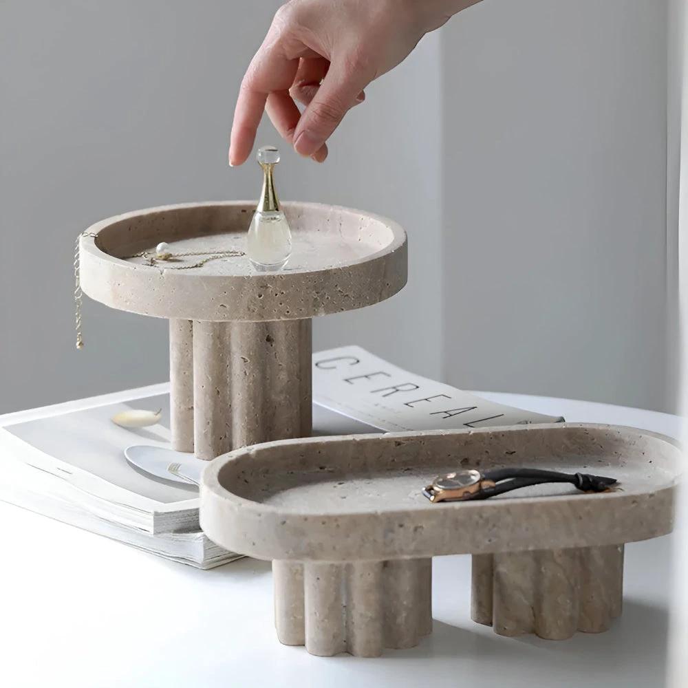 Pietra Natural Travertine Tray