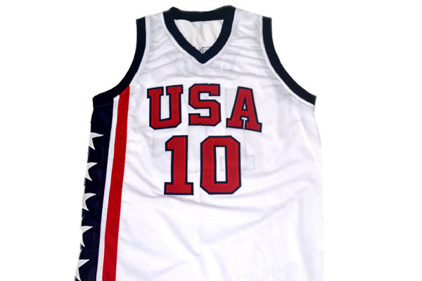 Mike Bibby Jersey #10 Team USA Basketball White