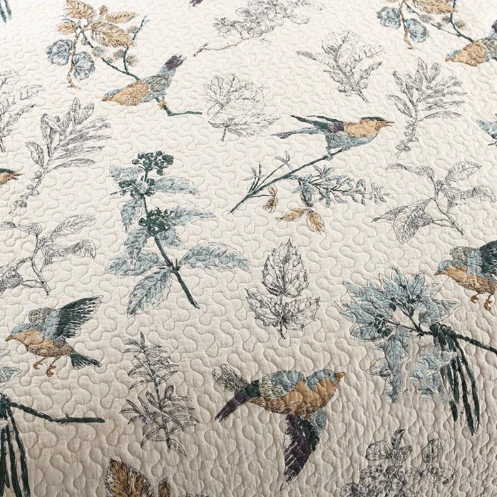 Elegant Floral Coverlet