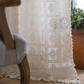 Rhombus Plaid Diamond Pattern Curtain