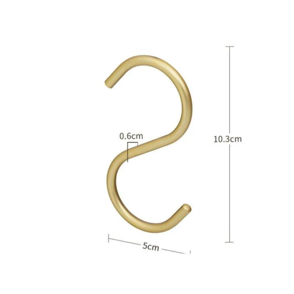 Durable S Hook Clothes Holders | 3pcs
