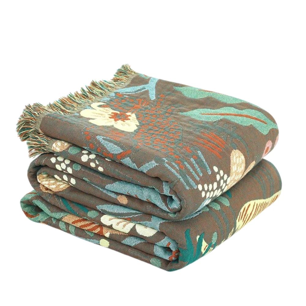 Tiger's Lair Reversible Blanket