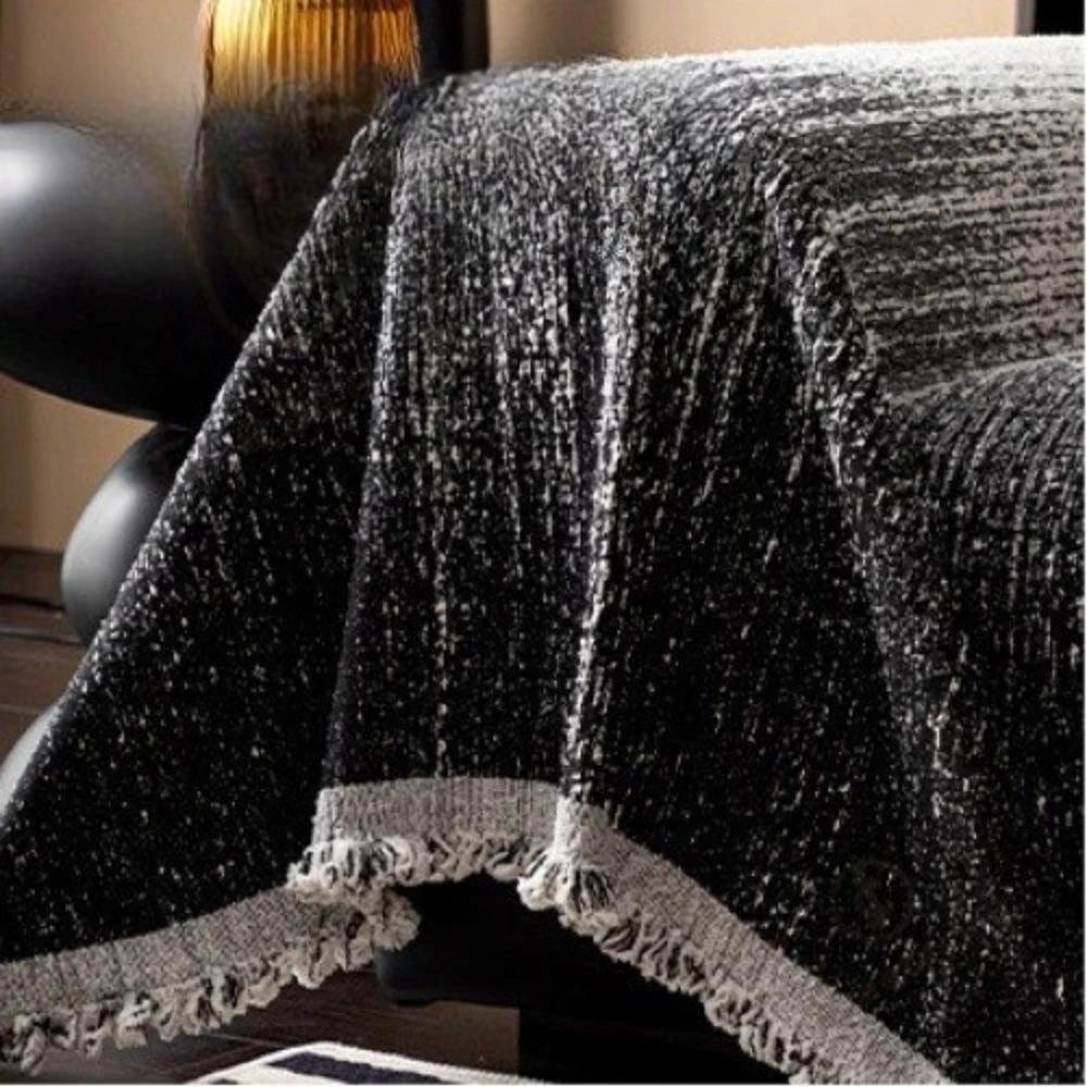 Neutral Tone Chenille Sofa Cover