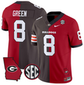 A.J. Green Jersey #8 Georgia Bulldogs Split Vapor Football Stitched