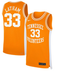 Alyssa Latham Jersey #33 Tennessee Volunteers Basketball NIL Orange