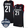 Adama Sanogo Jersey #21 UConn Huskies 2023 National Champions College Basketball