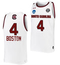 Aliyah Boston Jersey South Carolina Gamecocks College Basketball 2023 NCAA March Madness White #4