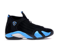 Air Jordan 14 Black University Blue Shoes Sneakers