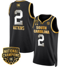 Ashlyn Watkins Jersey #2 South Carolina Gamecocks Basketball 2024 National Champions All Stitched White
