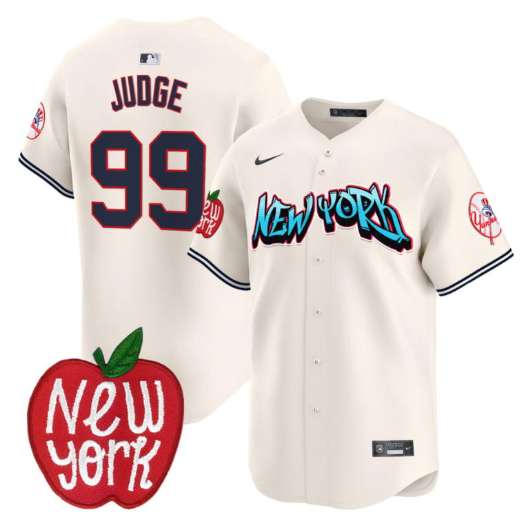 Aaron Judge Jersey #99 New York Yankees Apple Patch Vapor Premier Limited Stitched