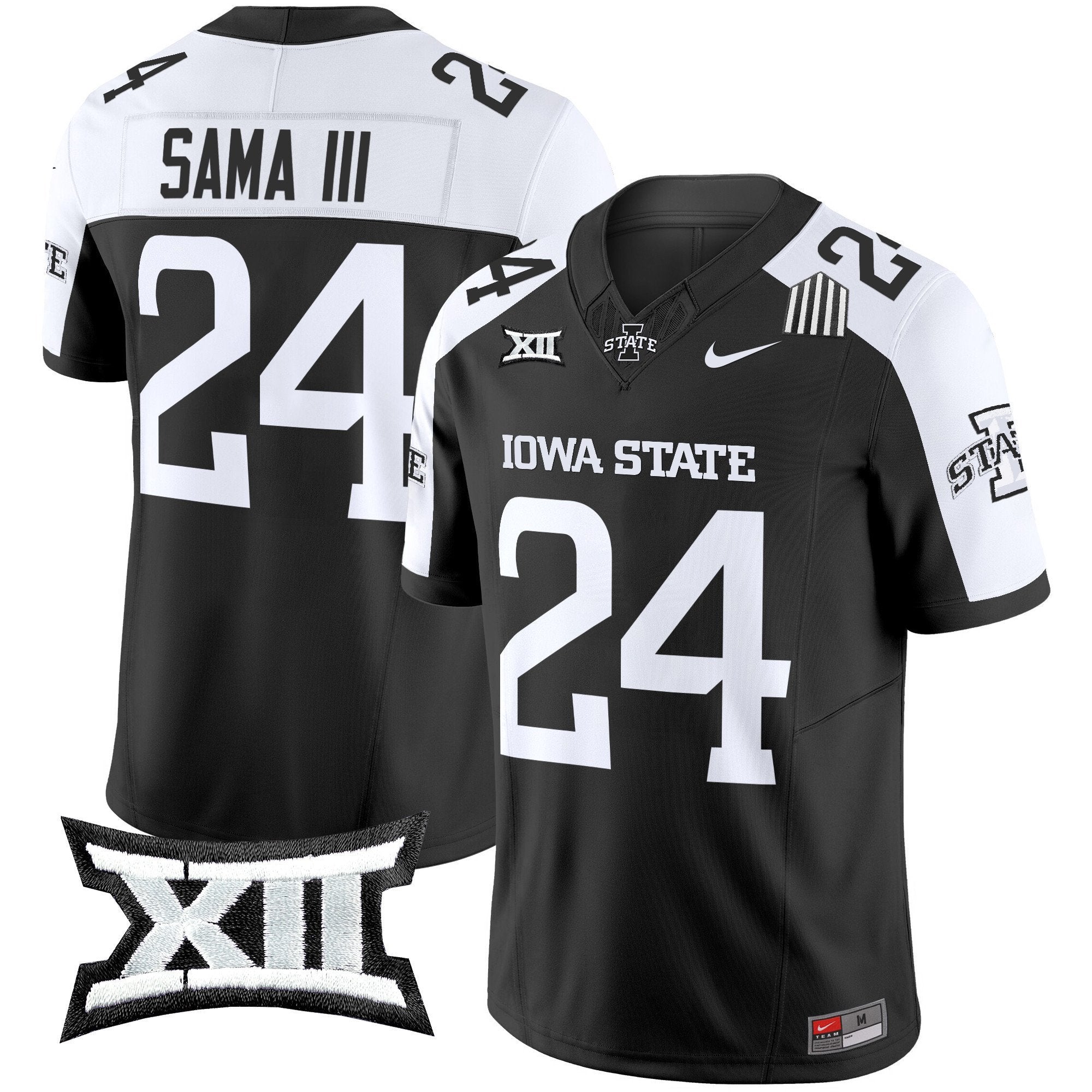 Abu Sama III Jersey #24 Iowa State Cyclones 2025 Stitched