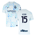 Acerbi #15 Inter Milan 2025-26 Away Match Jersey – White