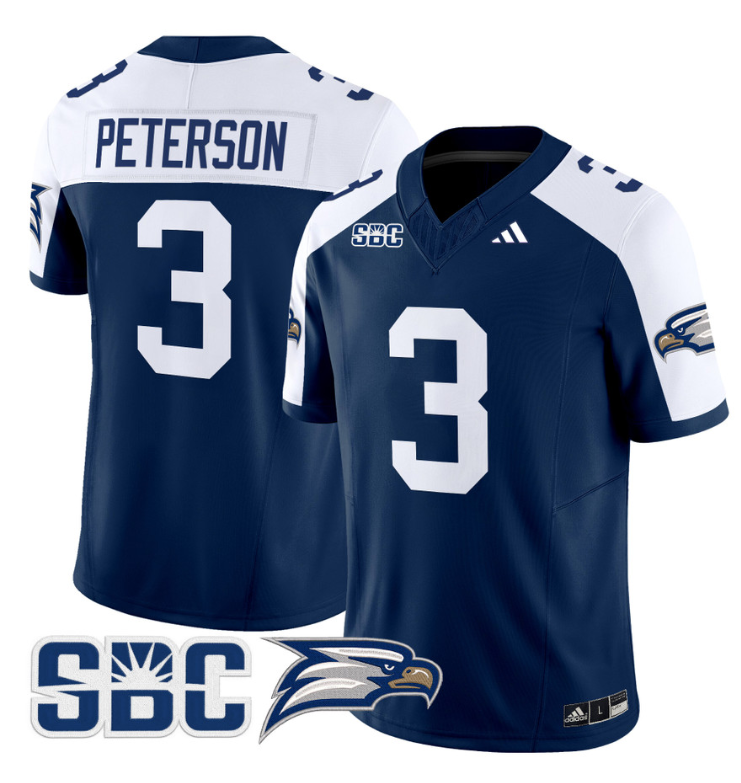 Adrian Peterson Jersey #3 Georgia Southern Eagles 2024 Limited Stitched