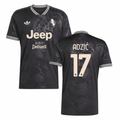 Adžić 17 Juventus 2025-26 Third Match Jersey – Black