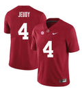 AlAlabama Crimson Tide #4 Jerry Jeudy Football Jersey Stitched Red