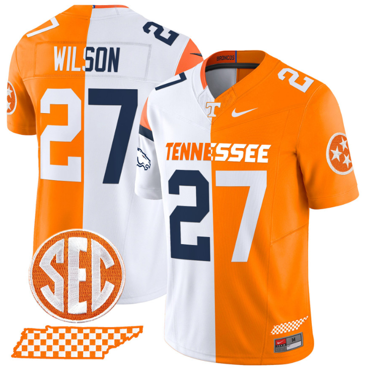 Alvin Kamara Jersey #6 Tennessee Volunteers Split Vapor Football Stitched