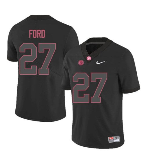 Alabama Crimson Tide #27 Jerome Ford Football Jersey Stitched