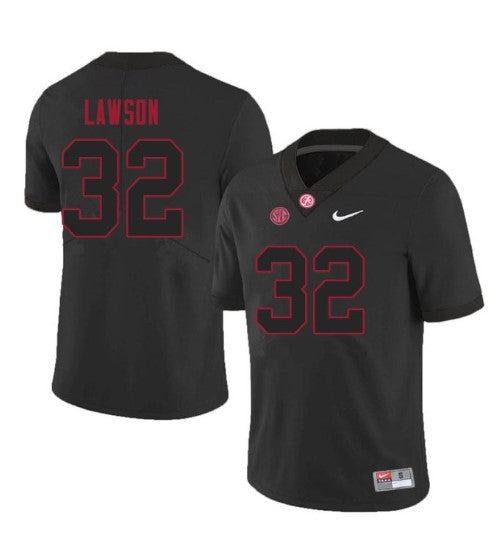 Alabama Crimson Tide #32 Deontae Lawson Football Jersey Stitched