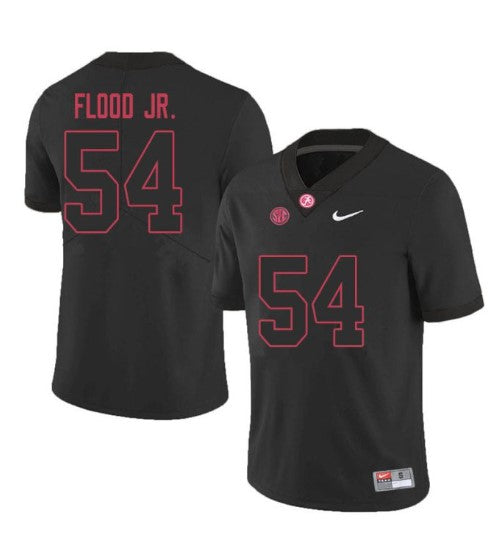 Alabama Crimson Tide #54 Kyle Flood Jr. Football Jersey Stitched
