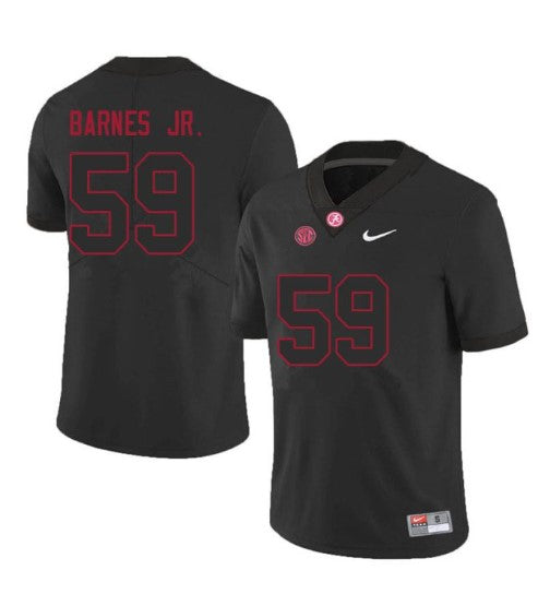 Alabama Crimson Tide #59 Anquin Barnes Jr. Football Jersey Stitched