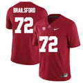 Alabama Crimson Tide #72 Park Brailsford Football Jersey Stitched
