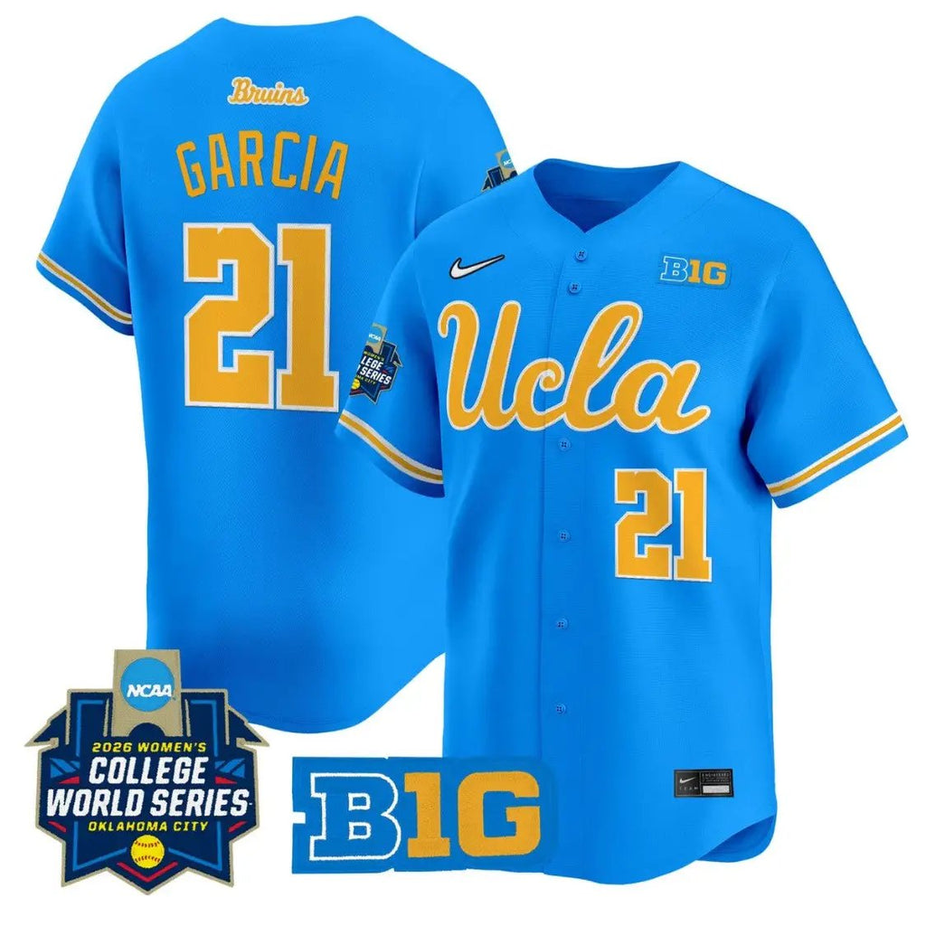 Aleena Garcia Jersey #21 UCLA Bruins Softball 2026 World Series Stitched