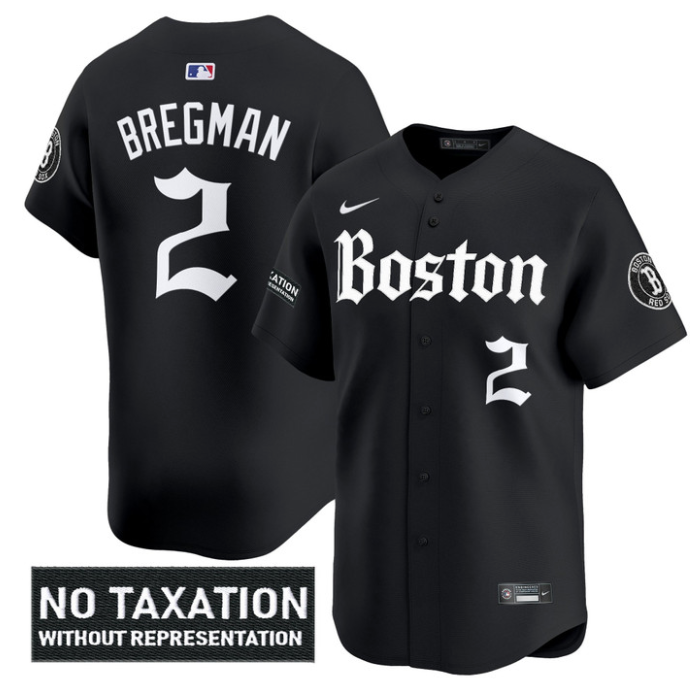 Alex Bregman Jersey #2 Boston Red Sox Retro Newspaper Edition Vapor Premier Limited Stitched
