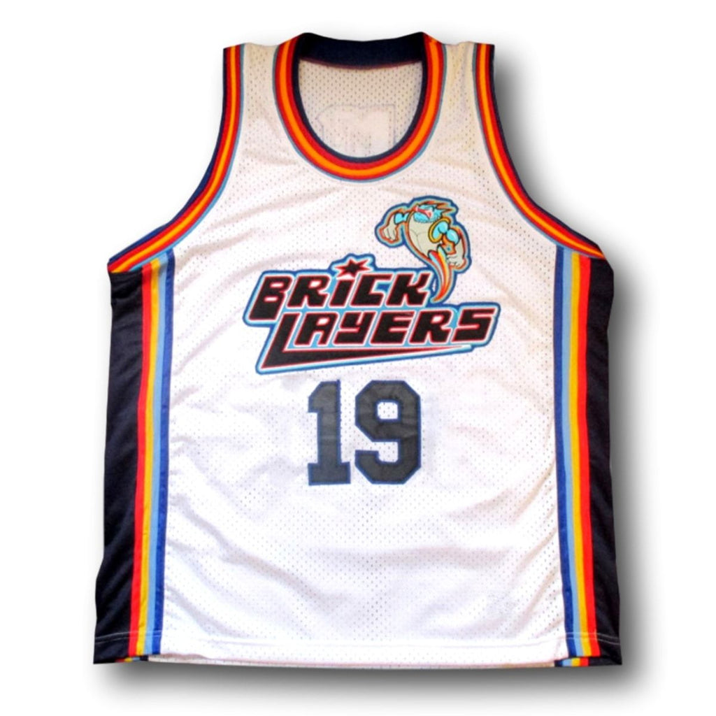 Alikatuna Aaliyah Jersey #19 BrickLayers Rock N' Jock Basketball Jam White