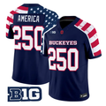 America Jersey #250 Ohio State America 250 Edition Vapor Limited Stitched