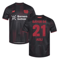 Amine Adli 21 Leverkusen 2025-26 Home Match Jersey – Black