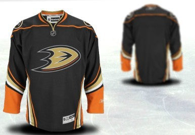 Anaheim Ducks Customized Black Third Jersey Stitched