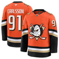 Anaheim Ducks #91 Leo Carlsson Orange 2026 Home Stitched Hockey Jersey