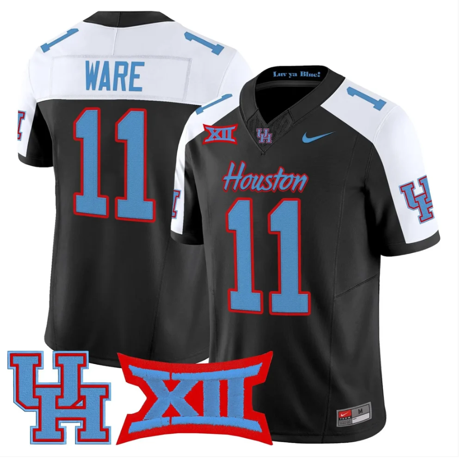 Andre Ware Jersey #11 Houston Cougars 2026 Vapor Limited Stitched