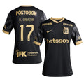 Andrés Salazar 17 Atlético Nacional 2025-26 Away Men Jersey – Black