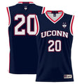 Andrew Hurley Jersey UConn Huskies College Basketball No Name Navy #20