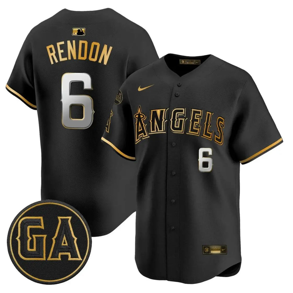 Anthony Rendon Jersey #6 Angels Garret Anderson Tribute Stitched
