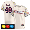 Anthony Rizzo Jersey #48 New York Yankees The Bronx Subway Style Premier Stitched