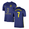 Antoine Griezmann 7 Atlético de Madrid 2025-26 Away Match Jersey – Navy